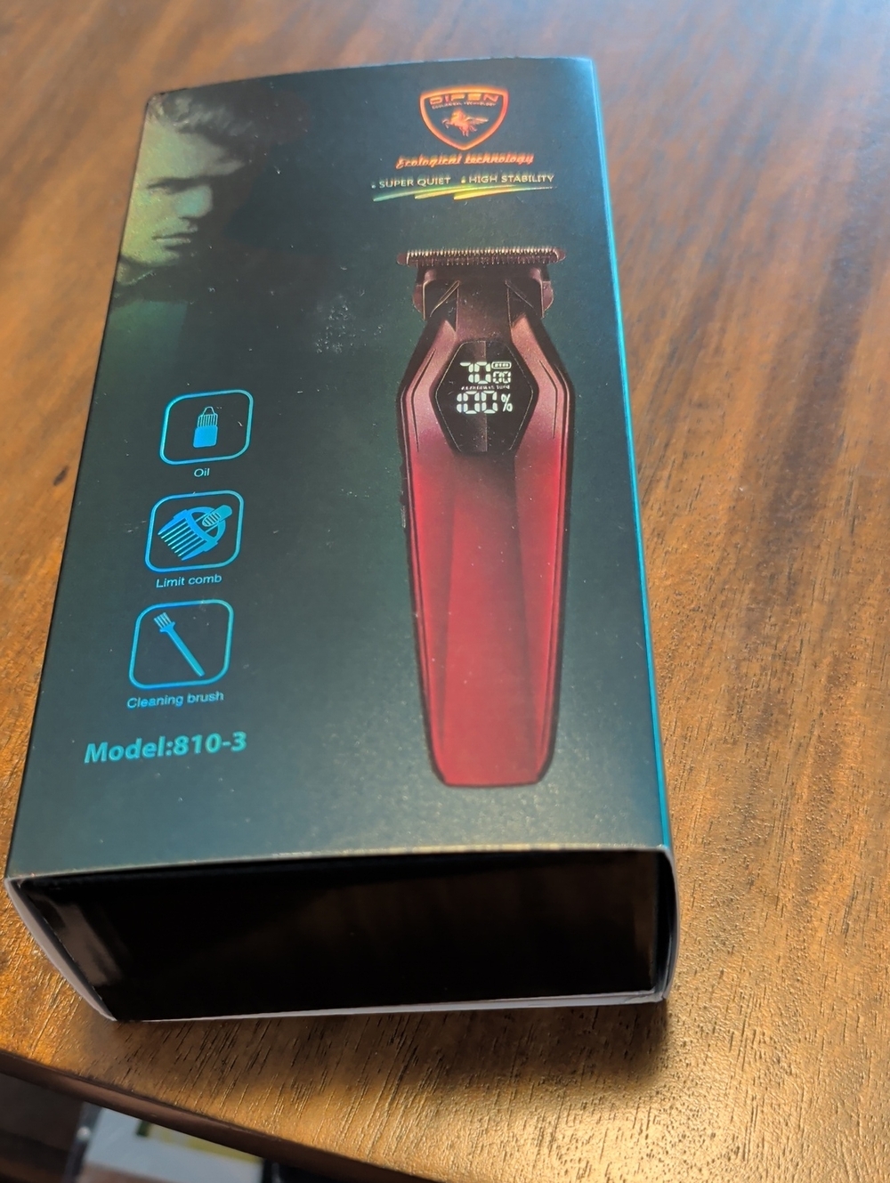 Men's Cordless Trimmer - Red | 810-3